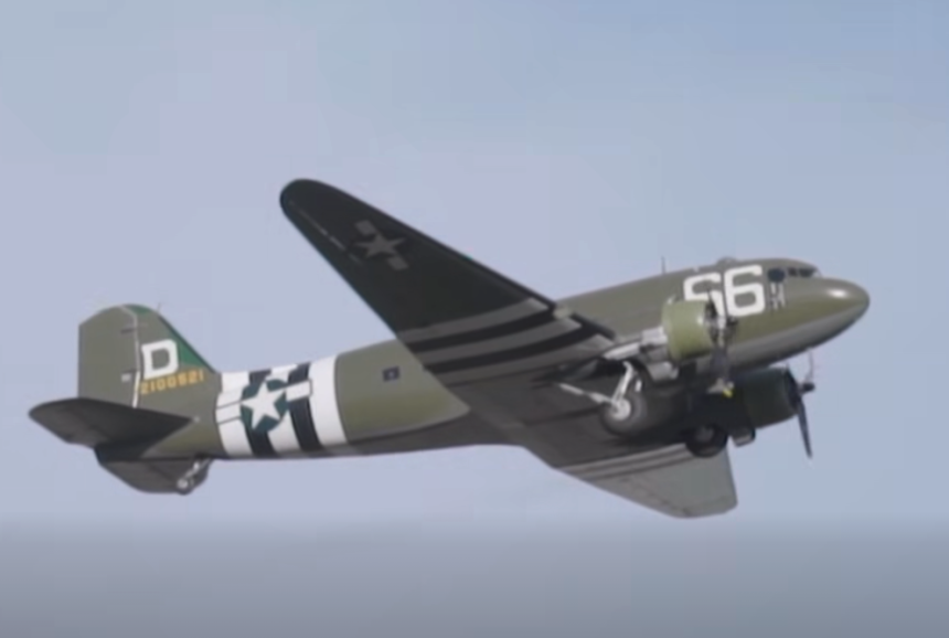 D Day Veteran C 47 Night Fright Returns to the Skies After Decade Long Restoration