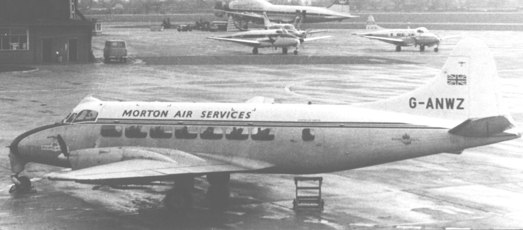 Today In Aviation History: First Flight of the de Havilland DH.114 Heron 12 DH.114 Heron 1B Morton 1965