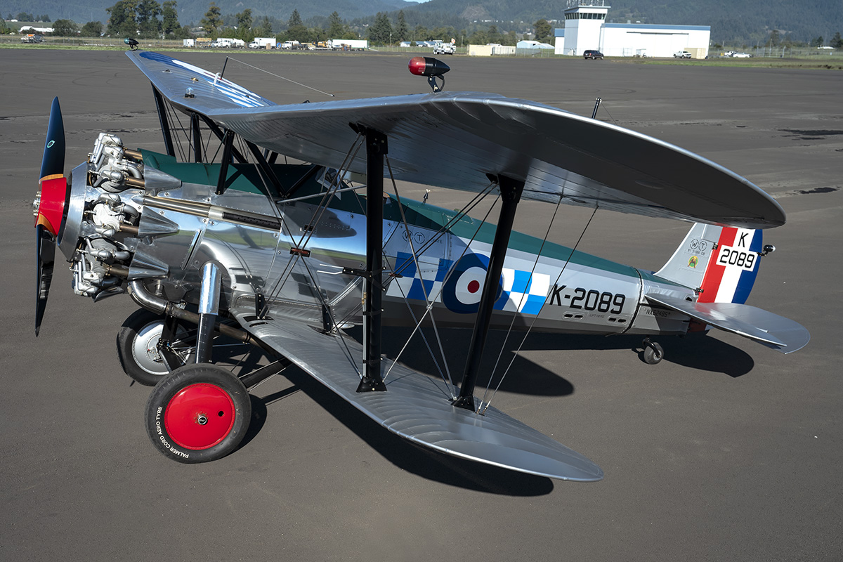 DLeininger Bristol Bulldog at Tillamook Airport LR 1