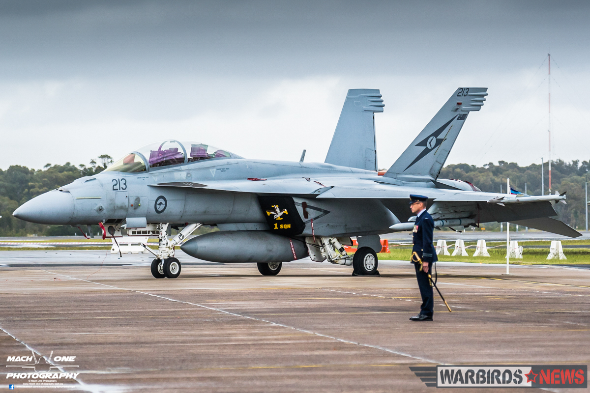 Boeing F/A-18F Rhino A44-213, operated by 1 Squadron RAAF. (Photo by Matt Savage/Mach One Photography)