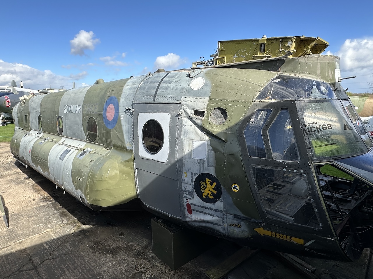 Newark Air Museum's Chinook Restoration - Vintage Aviation News