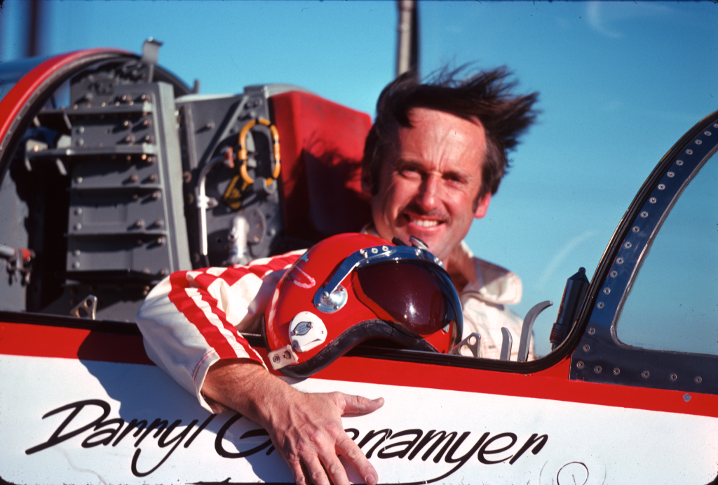 Darryl Greenamyer with Red Baron F 104