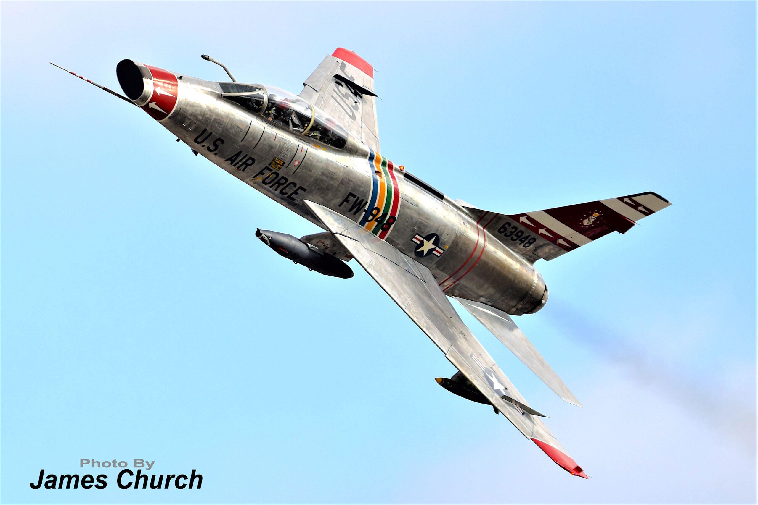 Dean Cutshall F 100 Super Sabre Super Sabre USAF Serial No. 56 3948 21 scaled