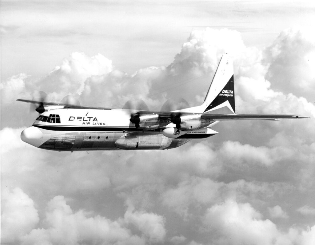 Normally the preserve of military operators, the Hercules was made available by Lockheed to civilian operators as a cargo aircraft.