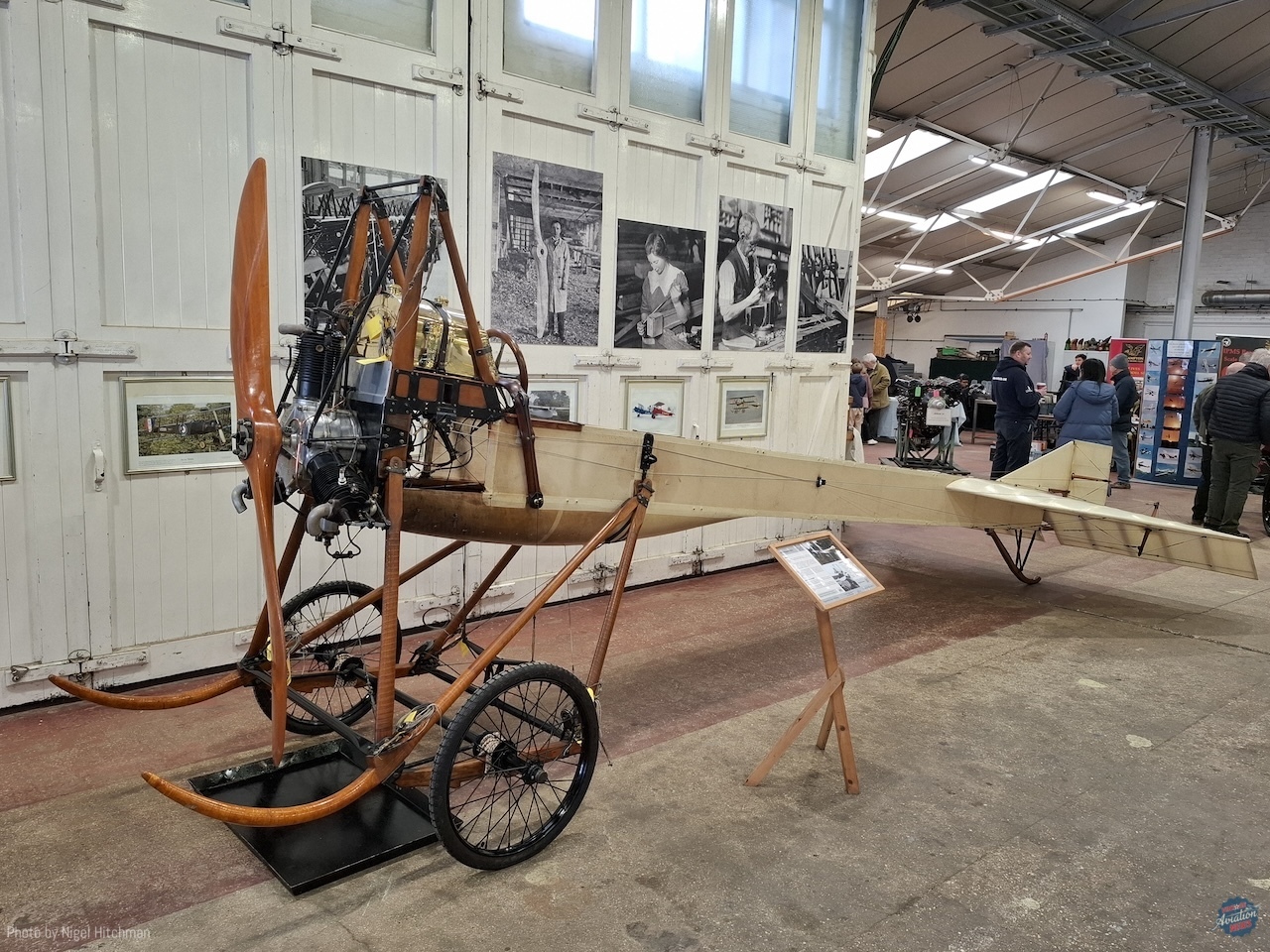 Inside Shuttleworth Collection’s Engineering Open Weekend 2026 23 Deperdussin 20260221 132735