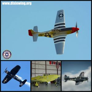 The Dixie Wing warbird collection.