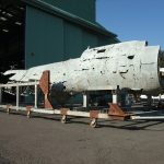 Dornier Fuselage moves into Conservation Centre