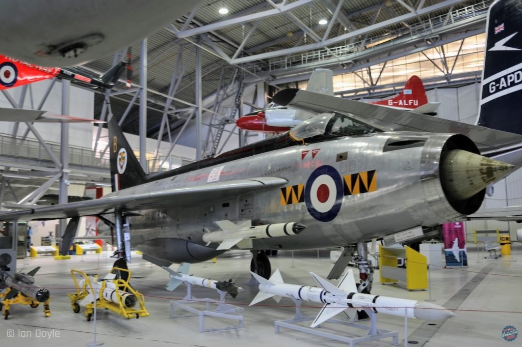 Ride the Lightning 21 Duxford Imperial War Museum XM135 second production Lightning F.1