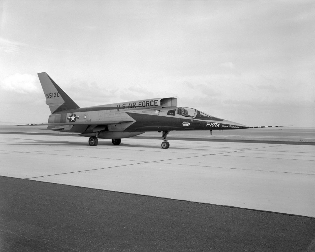 Grounded Dreams: North American F-107 - The Canceled Mach Two Jet 12 E59 04384