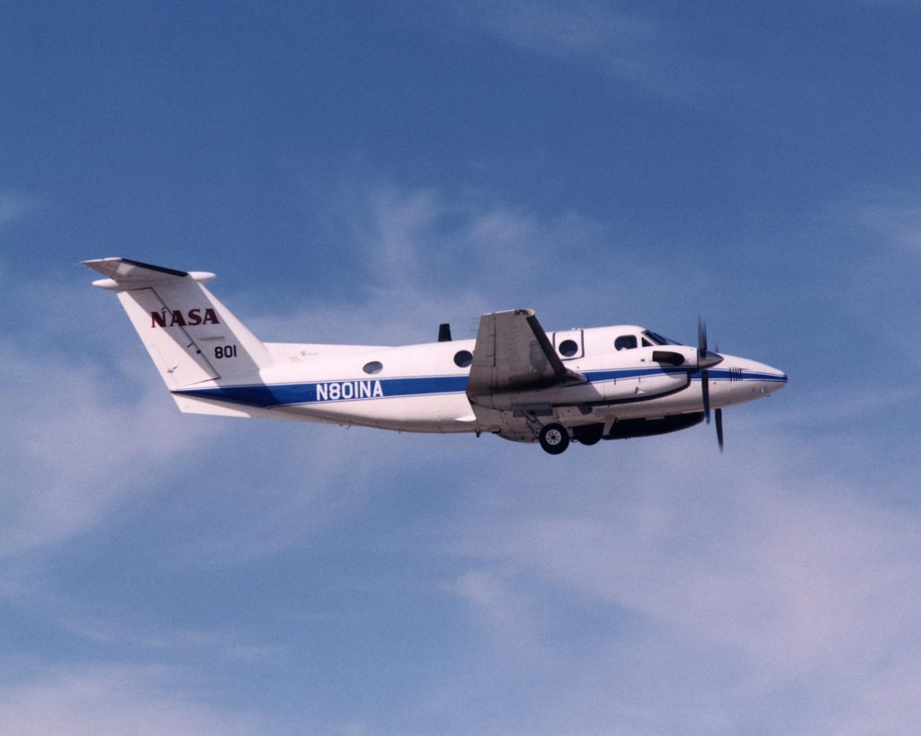 Flight Test Files: Beechcraft B200 Super King Air - The Workhorse Behind Critical NASA Missions 18 EC99 45259 3large