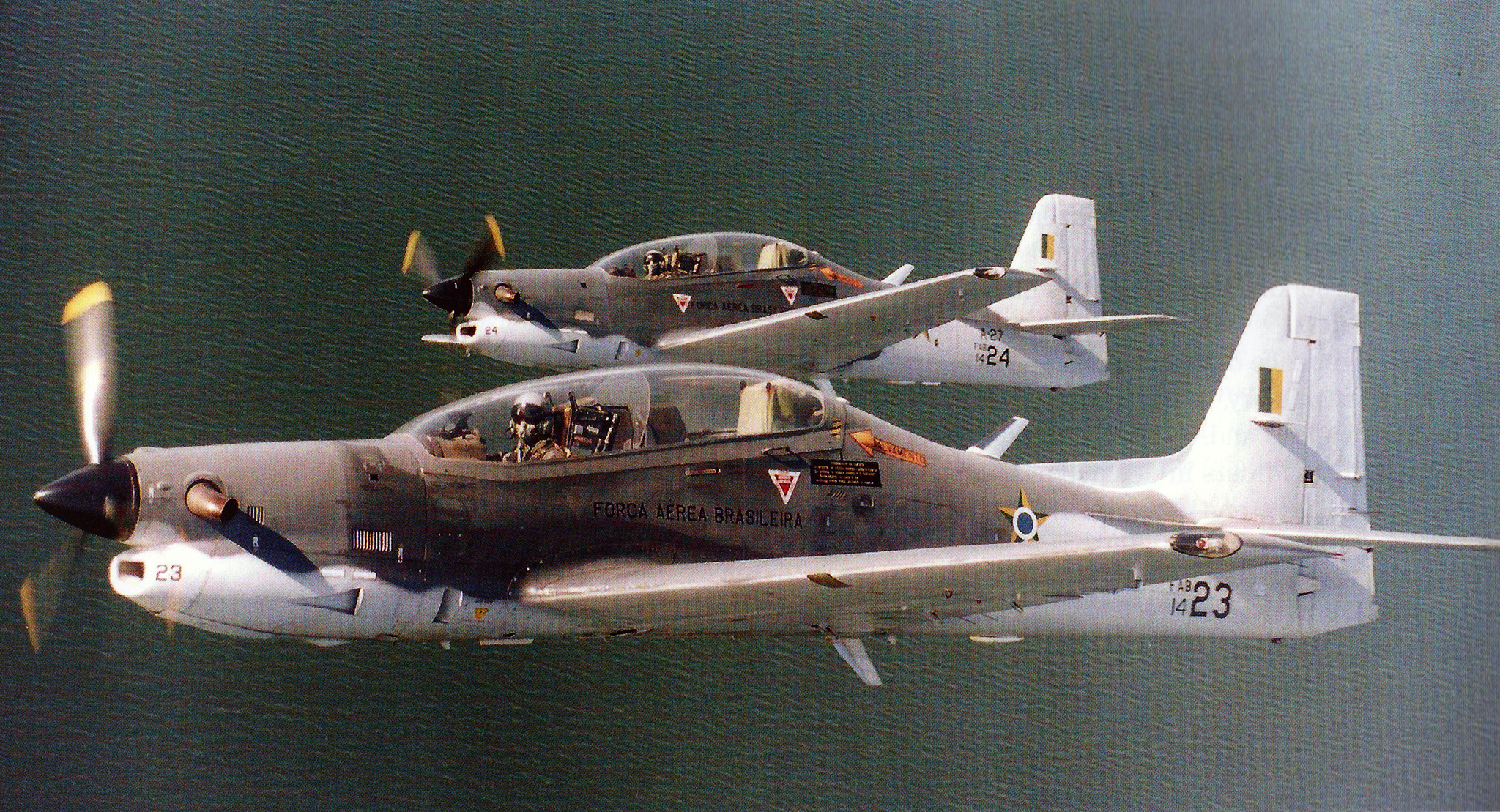 Embraer AT 27 of the Brazilian Air Force. Photo credit Carlos Filipe Operti