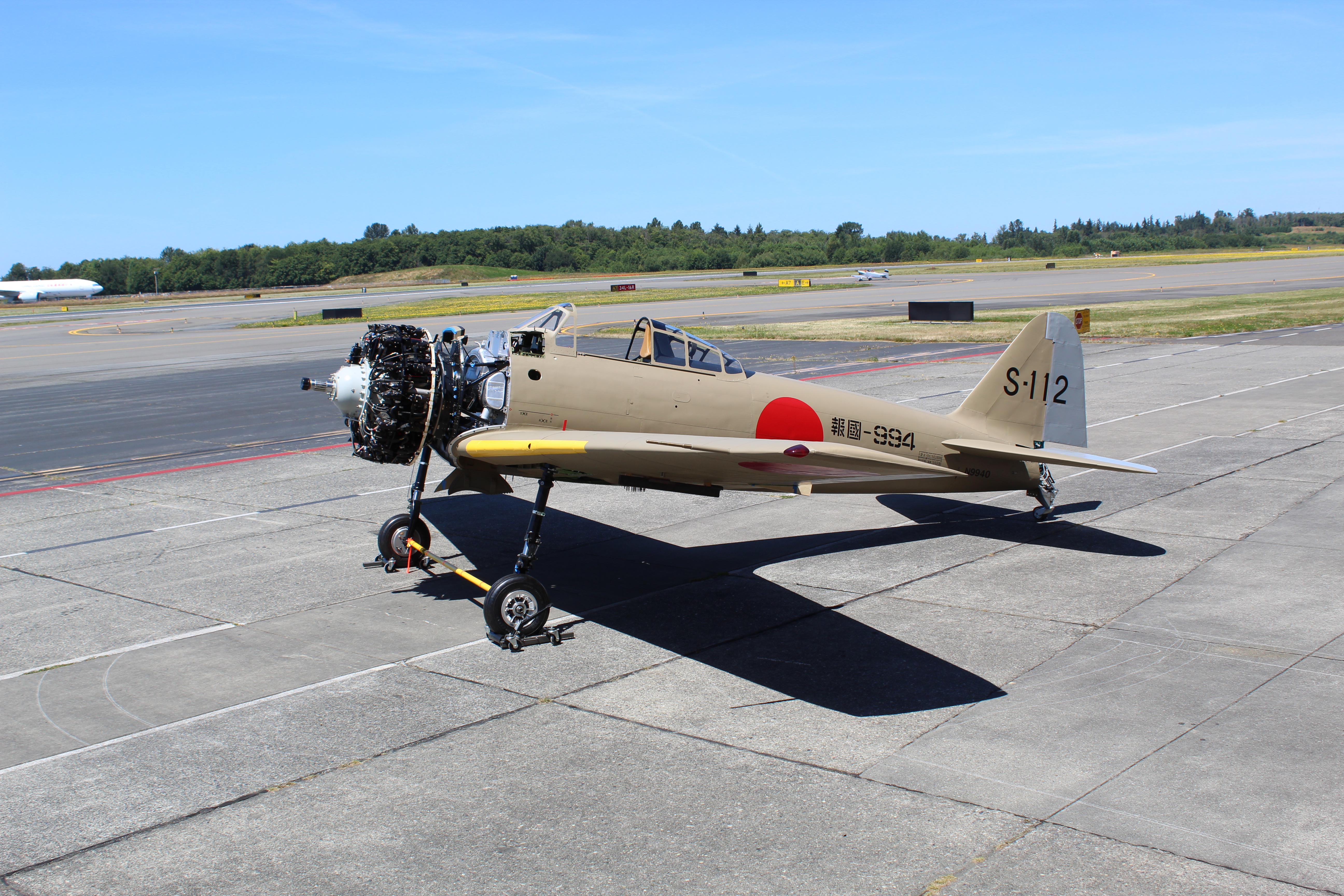 Engine Install Legend Flyers Mitsubishi A6M3 Zero