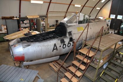 Eyes in the Skies Danish Museum Rebuilding Rare RF 84G Thunderjet Reconnaissance Aircraft 1