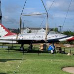 F 100 D Taking Flight at Air Power Park