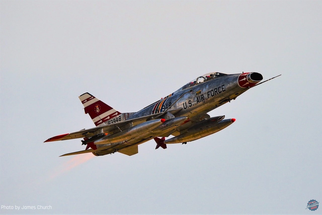 The Arrival of the Hun: F-100F Super Sabre Arrives in Terre Haute