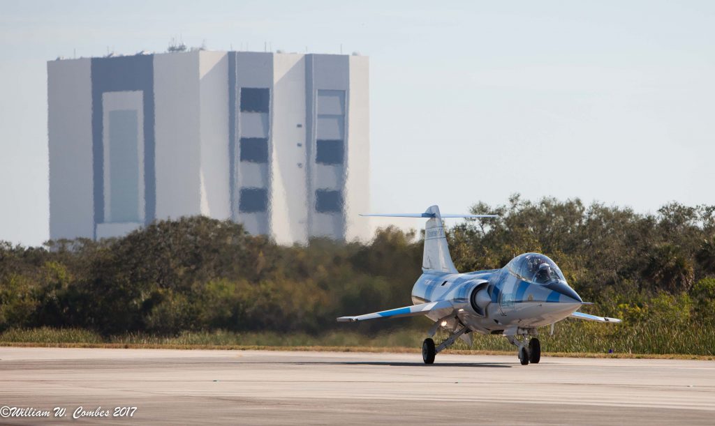 F 104 Flight Training Launches at Florida’s Kennedy Space Center