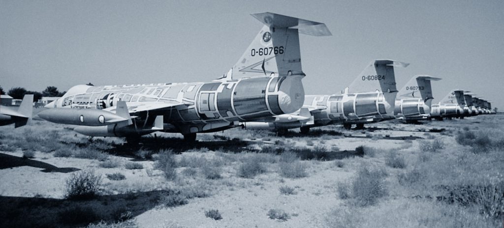 Boneyard Files: Lockheed F-104 Starfighter - The Silver Needles of Davis Monthan 17 F 104 02 Neil Aird 091968 1280a