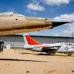 F 105D Thunderchief and A 7 Corsair II