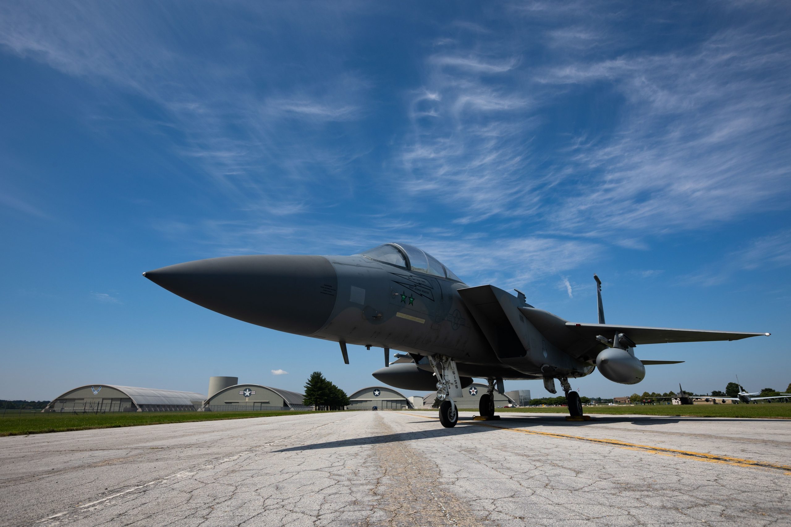 F 15C 86 0156 is the only Eagle to score two MiG 29 aerial victories scaled