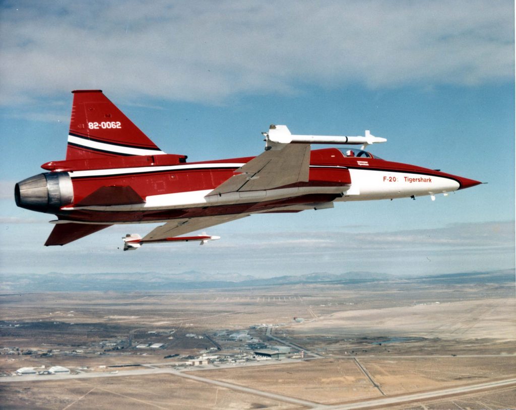 Grounded Dreams: Northrop F-20 Tigershark, One of the Best Fighters That Never Went Into Production 15 F 20 Northrop colors in flight