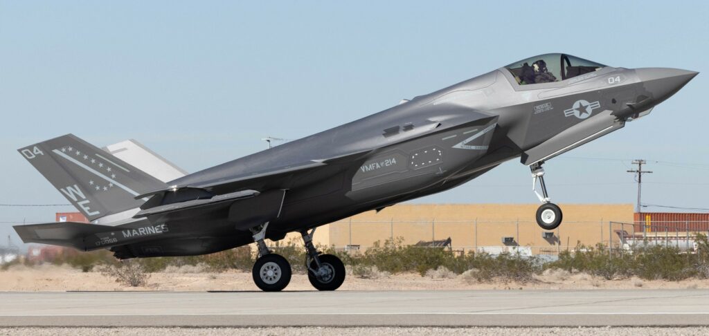 On March 25, 2022, the squadron was redesignated as Marine Fighter Attack Squadron 214 (VMFA-214) as it began accepting new F-35B Lightning II aircraft from the Lockheed Martin factory in Fort Worth, Texas