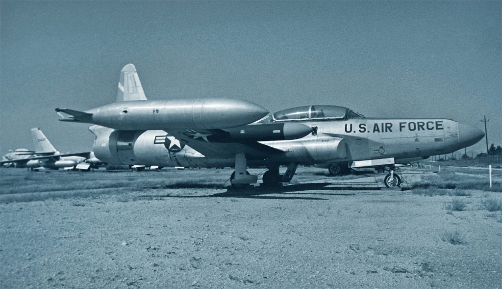 Boneyard Files: Lockheed F-94 Starfire - The Corrosion of the Cold War Watchman 16 F 94 Starfire USAF DM 1280
