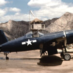 F4U 4 97359 at Indian Dunes August 1976 John Cassidy