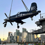 F4U 4 Corsair BuNo 97349 Joins The Fleet at the USS Midway Museum