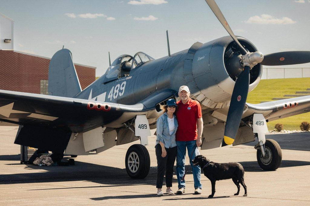 Fagen Fighters WWII Museum Adds FG-1D Corsair to Collection 11 FG 1D Corsair BuNo. 92489 Ron and Diane Fagen n