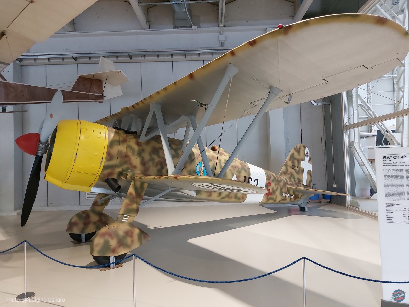 The Italian Falcon: Surviving Examples of the Fiat CR.42 Falco 43 FIAt CR.42 Photo L.Caliaro1222 110751