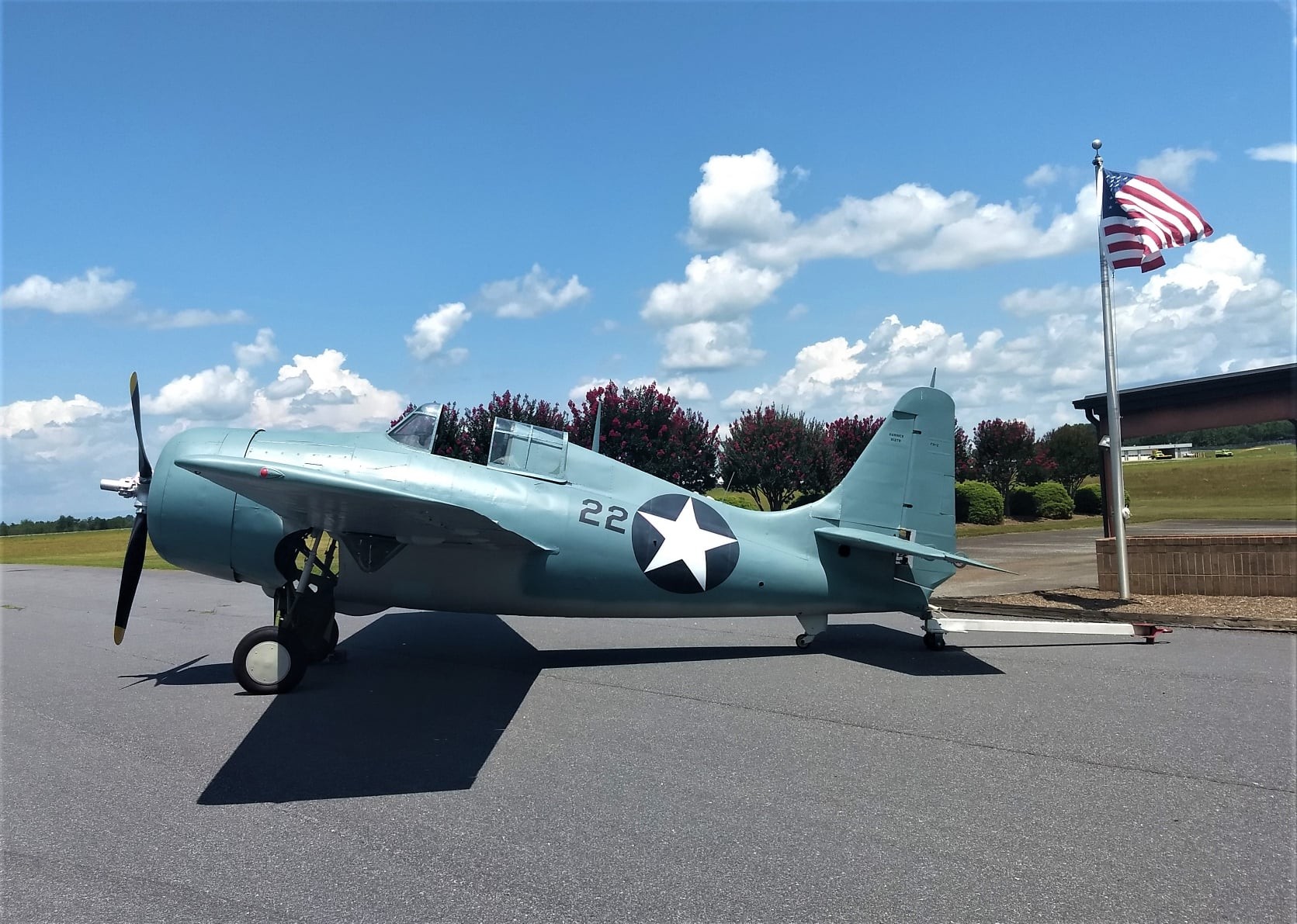 FM 2 Wildcat Joins Hickory Aviation Museum 3