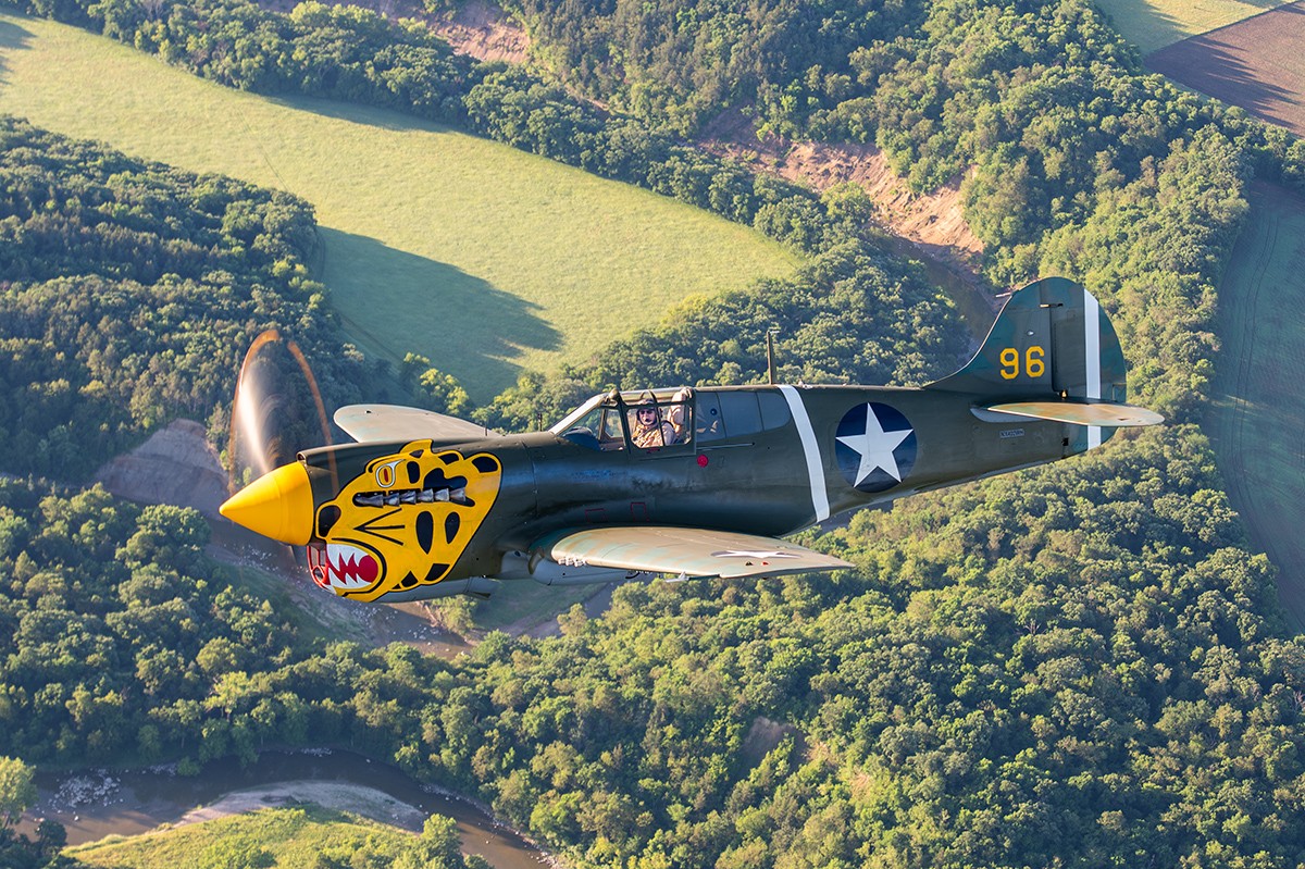 Fagen Fighters P 40 Warhawk Aleutian TIger McVicker