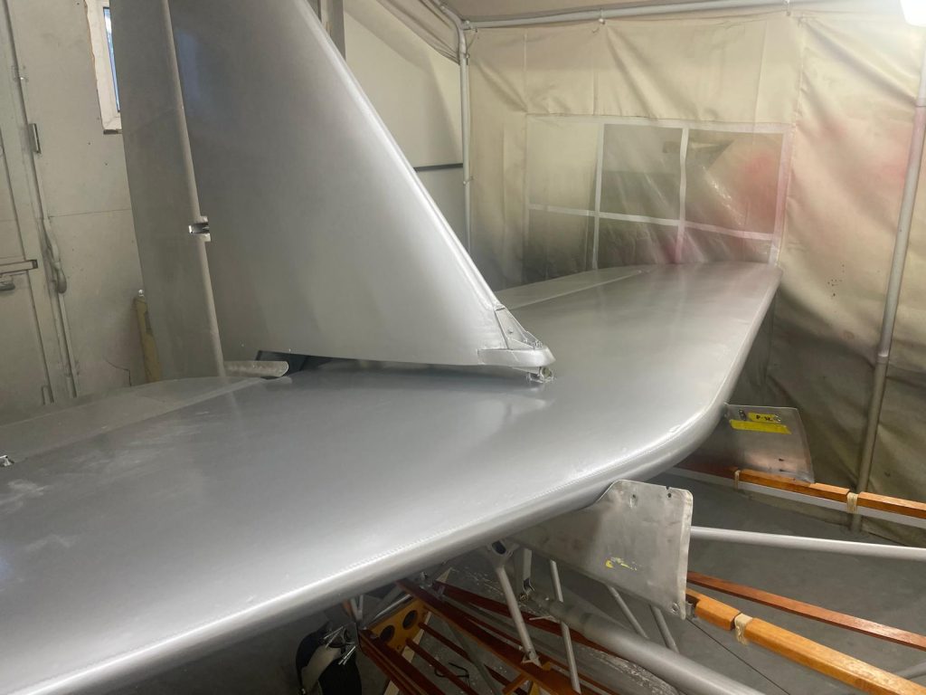 Final Covering and Systems Work Advance on American Heritage Museum’s PT-19 12 Fairchild PT 19A Recruit serial number 43 31512