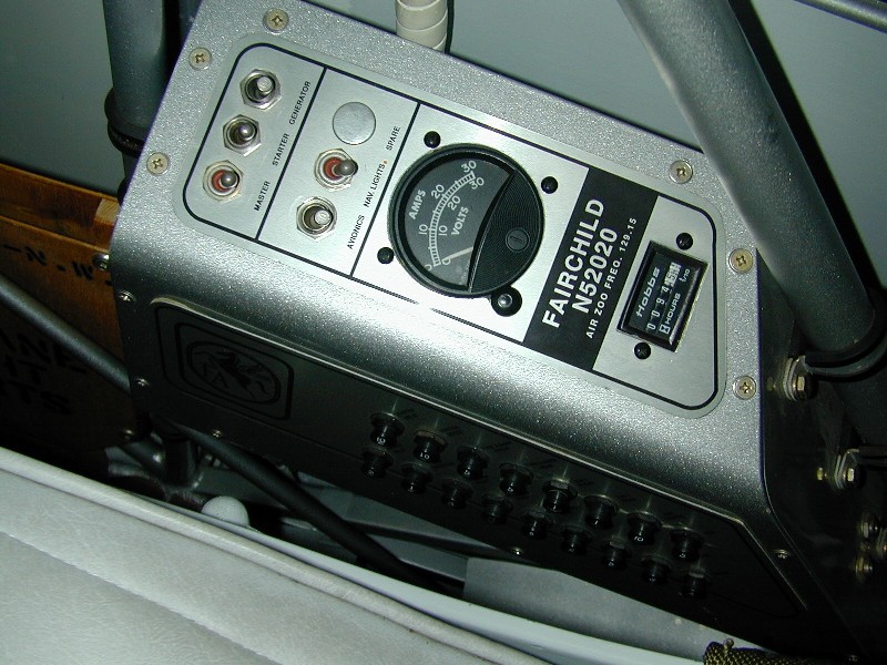 Fairchild PT-23HO_N52020 (5)_Electrical Panel_Front Cockpit