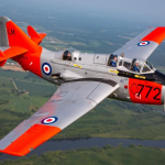 Fairey Gannet XT752 flying