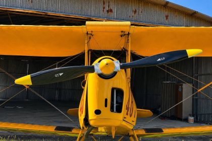 Fairey Reed Reborn Ground Tests Complete as New Composite Propeller Takes FlightPTiger Moth