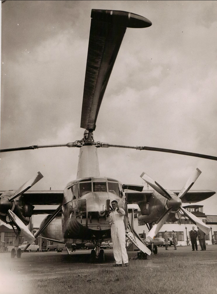 Fairey Rotodyne first flight