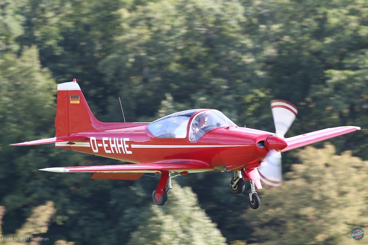 Hahnweide Old Timer Fly-In 2025 Part 2: A Spectacular Showcase of Vintage Aircraft 67 Falco F8L D EHHE 7D2 1349