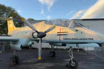 Falklands War Veteran Pucará A 515 Joins the South Yorkshire Aircraft Museum