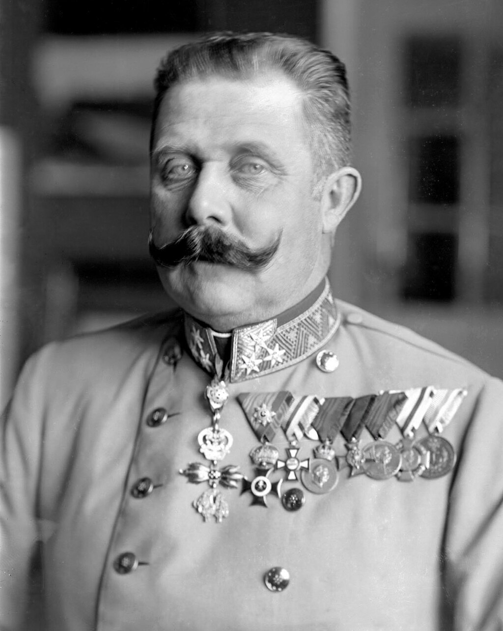 Ferdinand Schmutzer Franz Ferdinand von Österreich Este um 1914 cropped