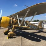 Fiat CR.42 fotograferad på Duxford 2019