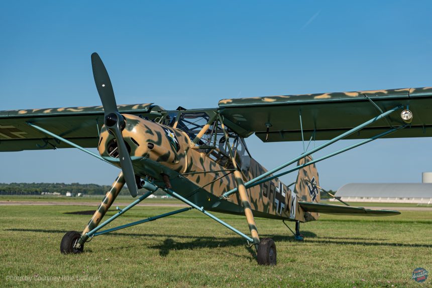 Fieseler Fi 156C 2 Storch Returns to Display at the National Museum of the U.S. Air Force 4563