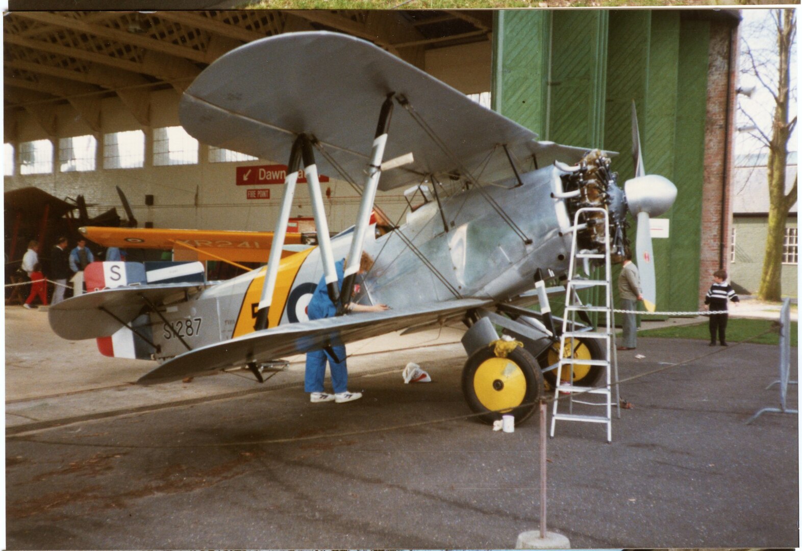 First flight of the Fairey Flycatcher 4