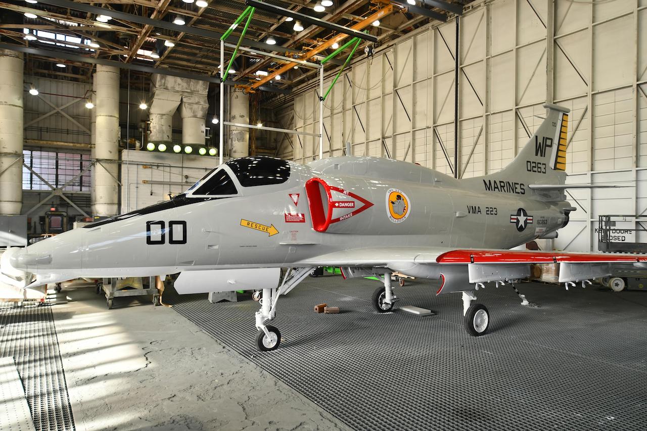 Fleet Readiness Center East FRCE Restores A 4M Skyhawk To Former Glory 2