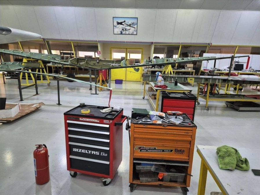 Turkish Focke-Wulf Fw 190 Restoration Advances Toward 2026 Test Flight 21 Flugwerk built Focke Wulf FW 190A8N hangar shop