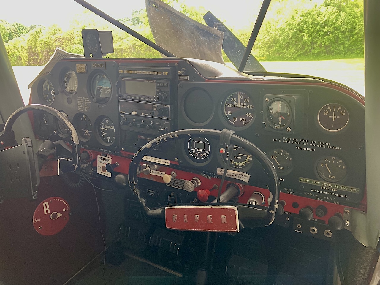 Flying a Milkstool – Pilot Report on the Piper PA 22 Tri Pacer 3035