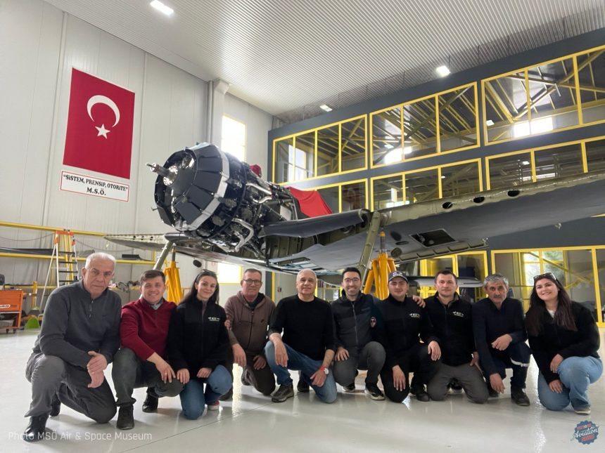 Focke Wulf Fw 190A 8 N owned by Türkiyes MSÖ Air Space Museum.2026