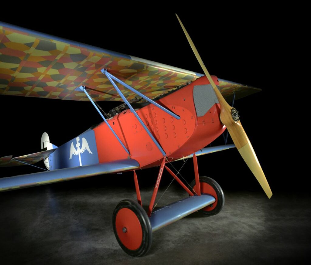 Fokker D.VII reproduction in the markings of Rudolf Berthold The Museum of Flight 1 e1722392899496