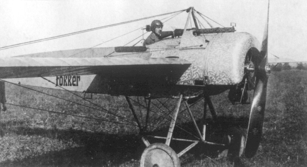 Today In Aviation History: First Flight of the Fokker Eindecker 13 Fokker EII WNr 257