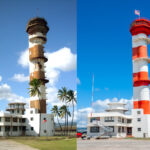 Ford Island Control Tower Before and After copy